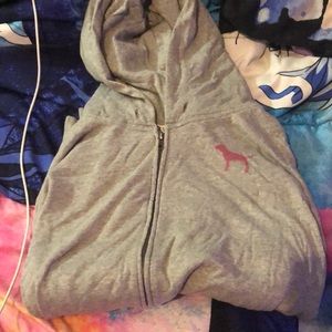 Pink hoodie